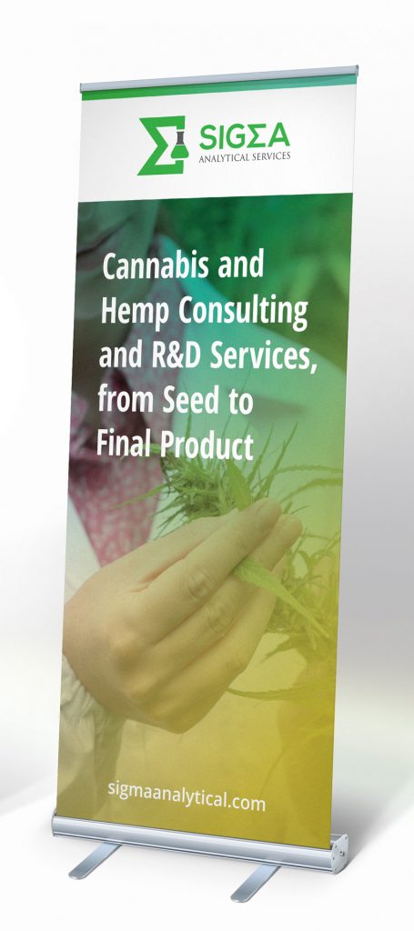 Sigma Analytical Services: Rollup-Stand - Display Design